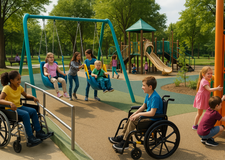 claves para un parque infantil inclusivo