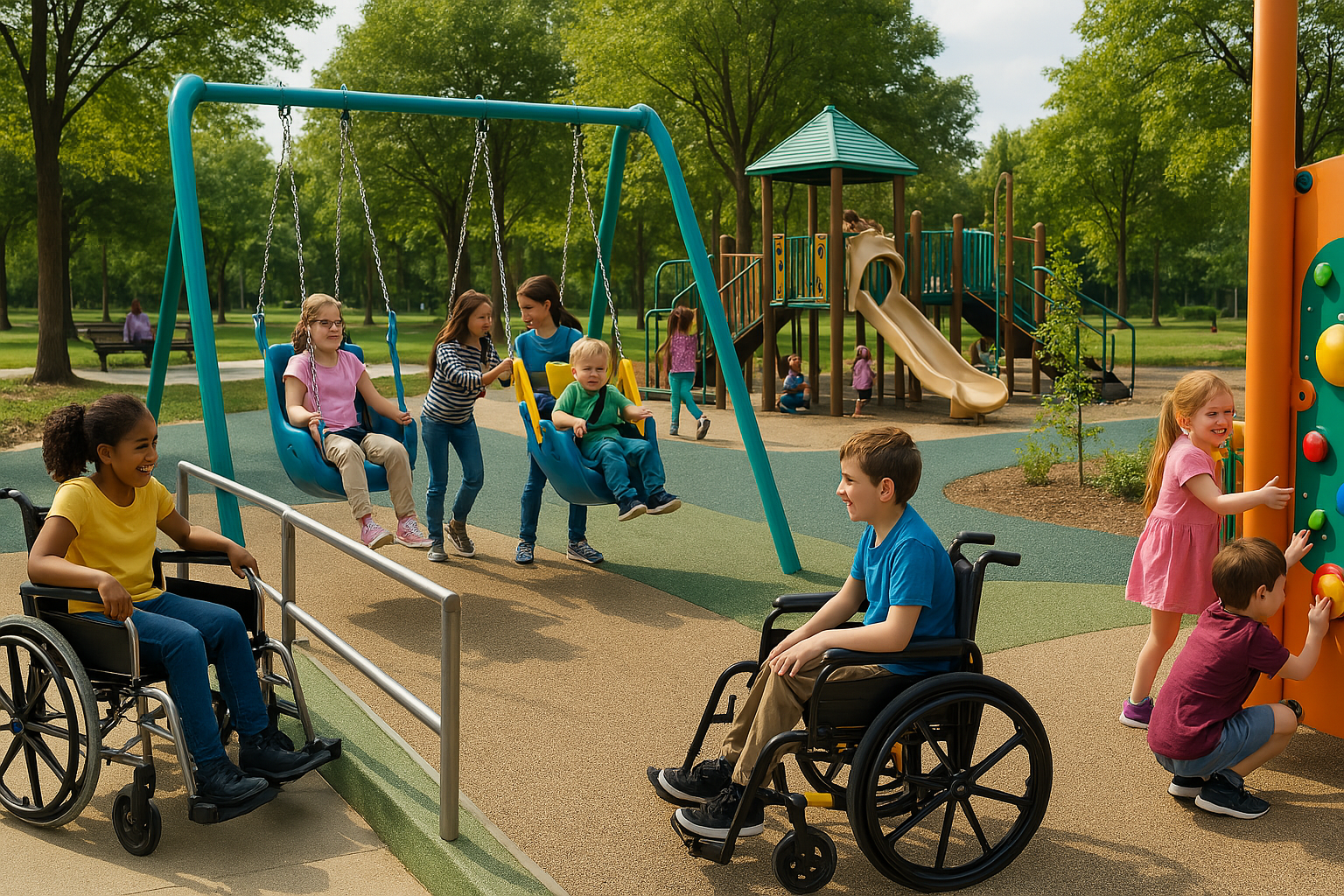 claves para un parque infantil inclusivo